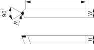 Inserti per scanalatura HTW CBN