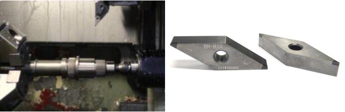 PCBN Inserts Intermittent machining gear shaft from Halnn.jpg