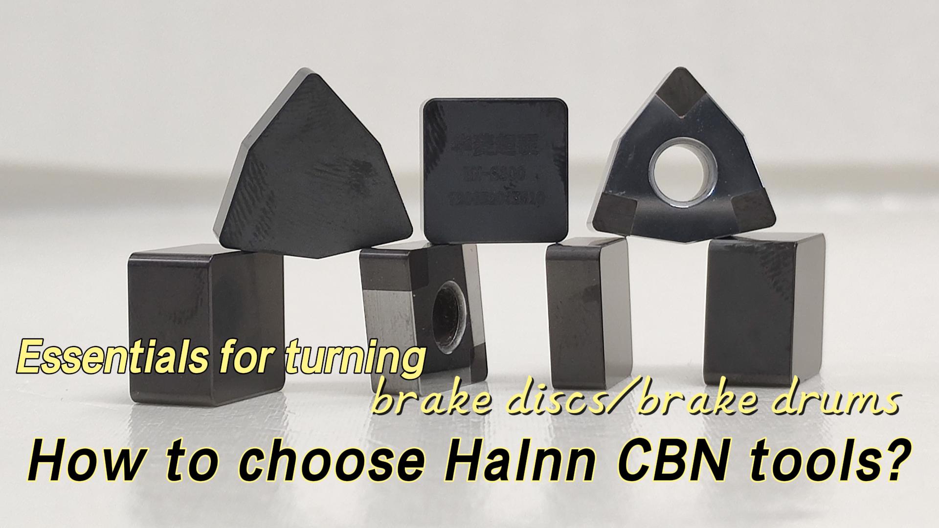 Video zum Drehen von Bremsscheiben mit CBN-Werkzeugen (三) - Halnn CBN-Werkzeugauswahl und Anwendungs