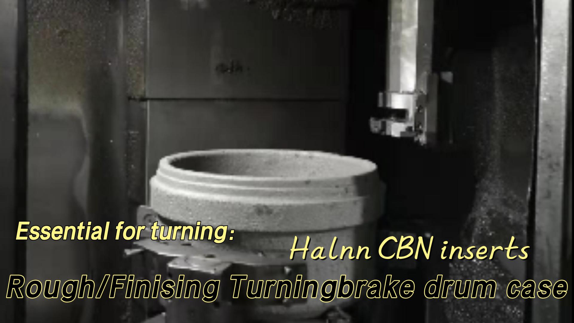 Drehen von Bremsscheiben mit CBN-Werkzeugen Video (五) - Beispiel für die Bearbeitung von Bremstromme
