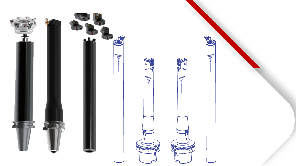 Anti-vibration Damping Tool Bar