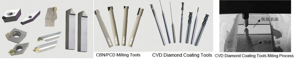 أدوات الخراطة والطحن Halnn PCD لتصنيع السيراميك