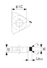 Нарезка канавок PCD TGR L Halnn